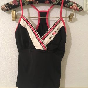 Swim tank or workout top